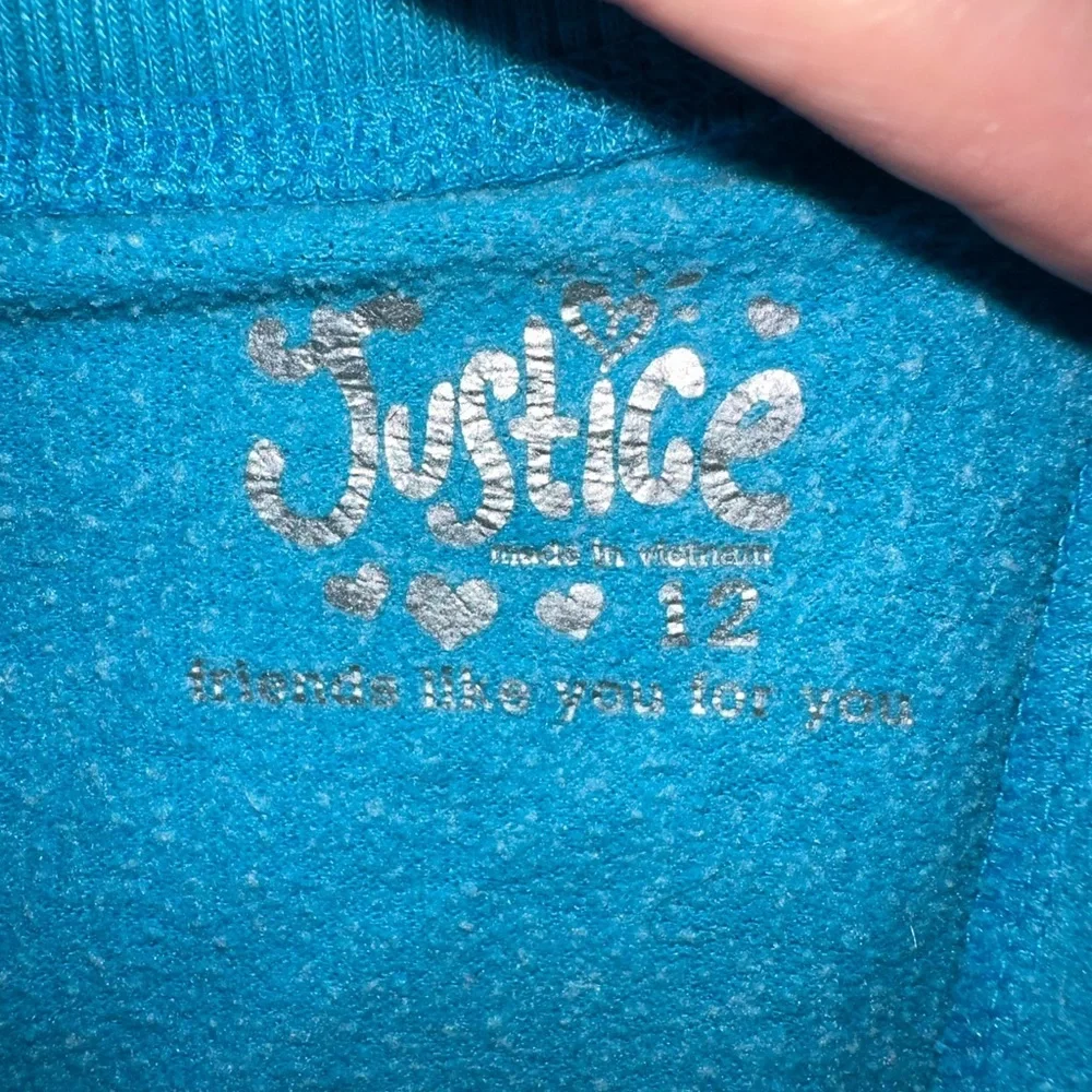 Used justice sweats szL has minor marks see pics